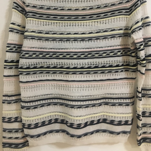 Maje Mauritani Striped Sweater Sz1 - Picture 8 of 13